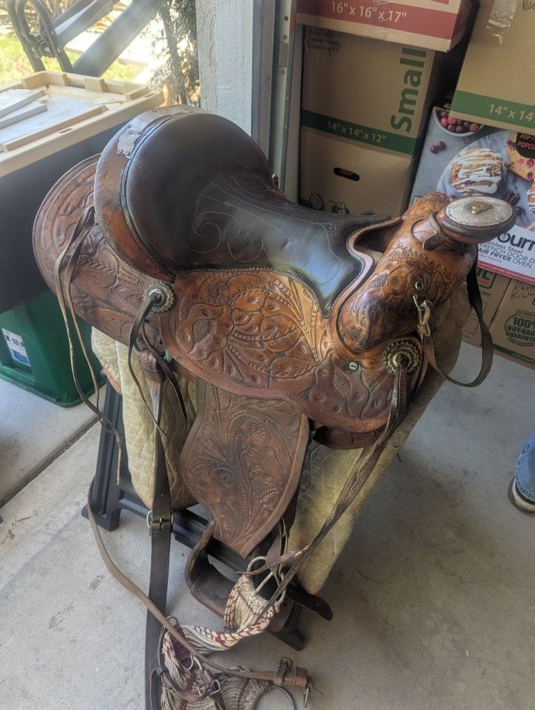 1960's Western Saddle