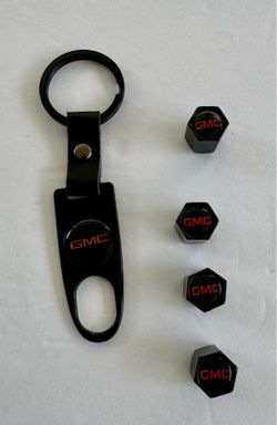 Key chain and valves caps