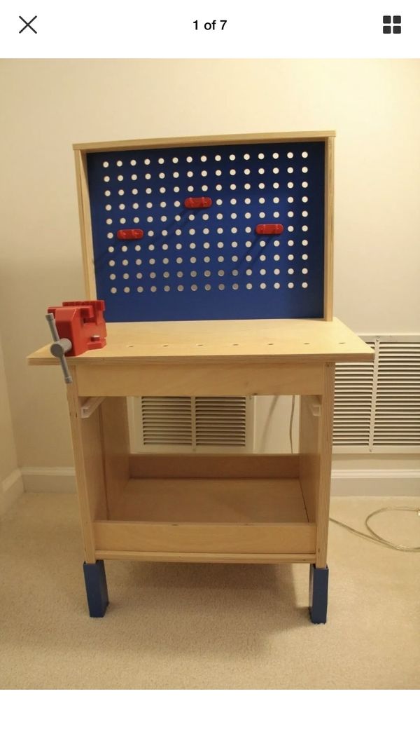 Kids work bench from IKEA for Sale in Turlock, CA OfferUp