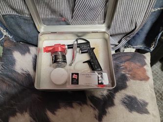 FLAKE KING MINI GUN METAL FLAKE DRY FLAKE GUN Hot Rod Chopper 