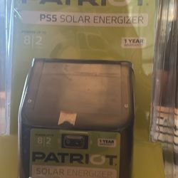 Patriot PS5 solar fence energizer