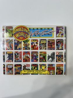 Amazing World of Carmine Infantino Artbook Signed by Carmine Infantino