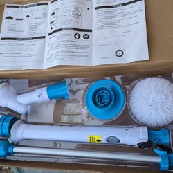 HURRICANE BATHROOM RECHARGEABLE SCRUBBER 