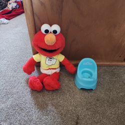 🎶 Elmo Potty Time Toy! Talks, Sings & Super Clean – Like New!