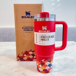 New Stanley Red Dragon 2024 Lunar New Year Hot Cold Quencher H2.O Tumbler 30 Oz Limited Edition
