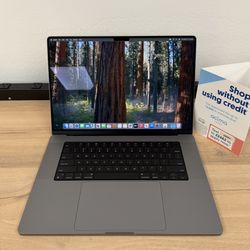 16" MacBook Pro M1 Pro 10 Core*500GB SSD*16GB RAM