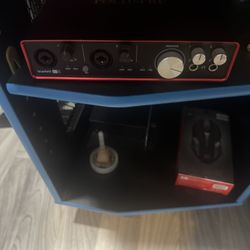 Studio Recording Interface 4 Channels Output Monitor 