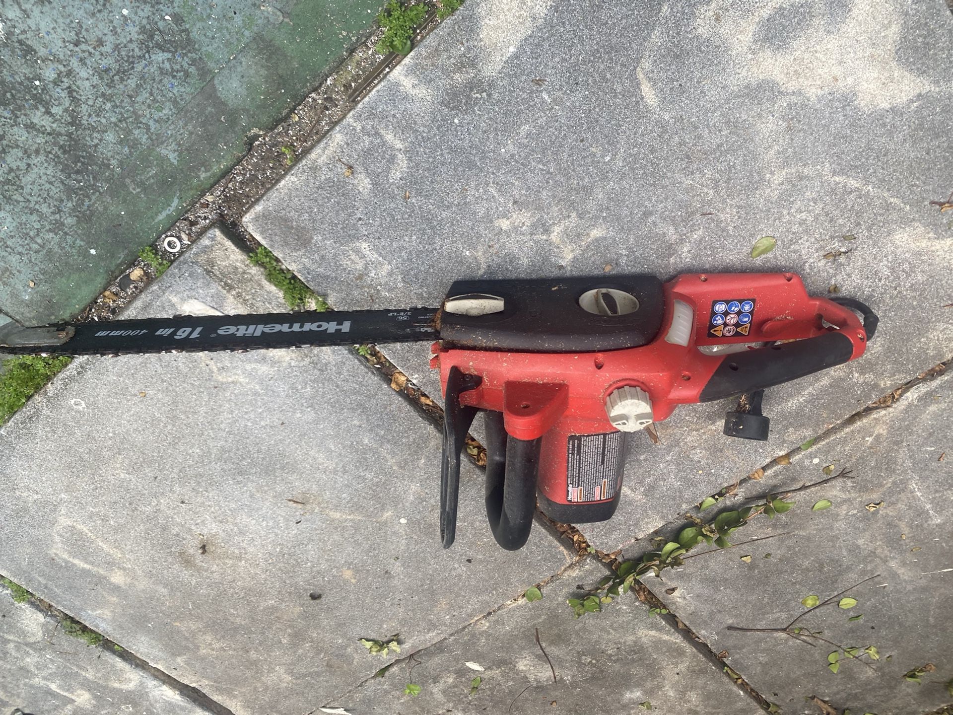 16” Electric Chainsaw