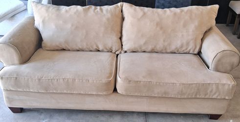 Medium Golden Beige Sofa