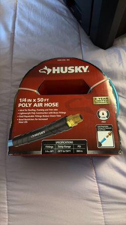 New 1/4 x50 Poly air hose