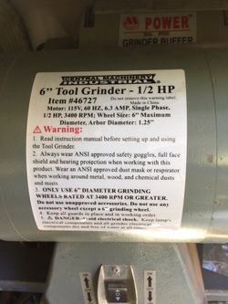 Tool grinder