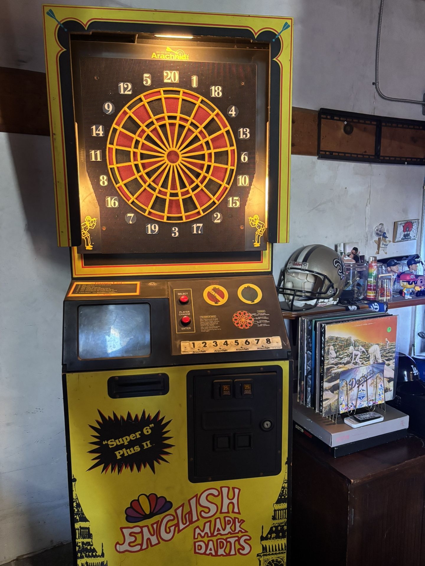 Coin Op Vintage Dart Board