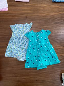 Carters dresses - 6 months