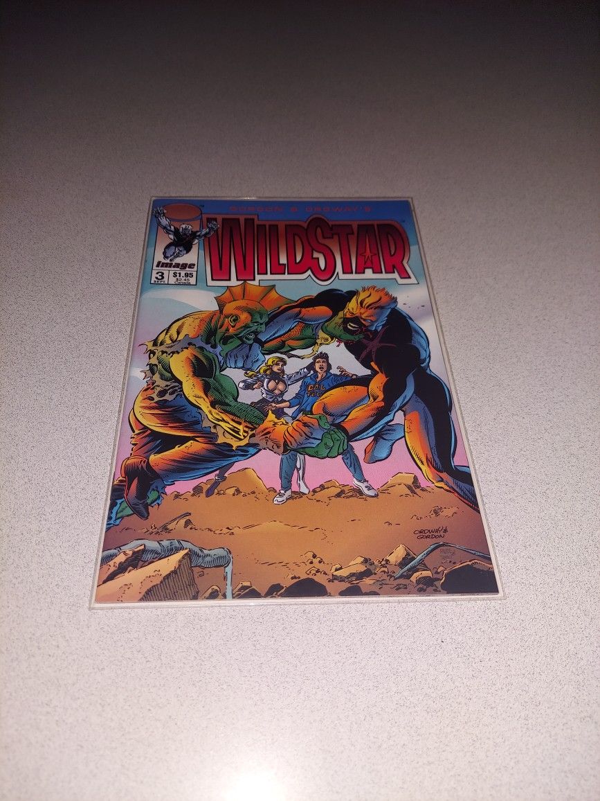 1993 WILDSTAR #3 COMIC BAGGED AND BOARDED 