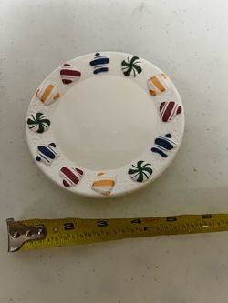 Ceramic Candy-Themed Decorative Plate