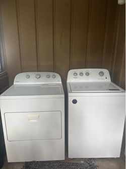 Washer and Dryer Set