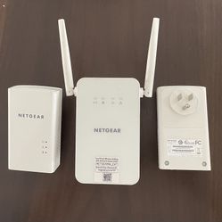 Netgear Powerline Extender, 1000Mbps, Wall-plug , 2 Extenders