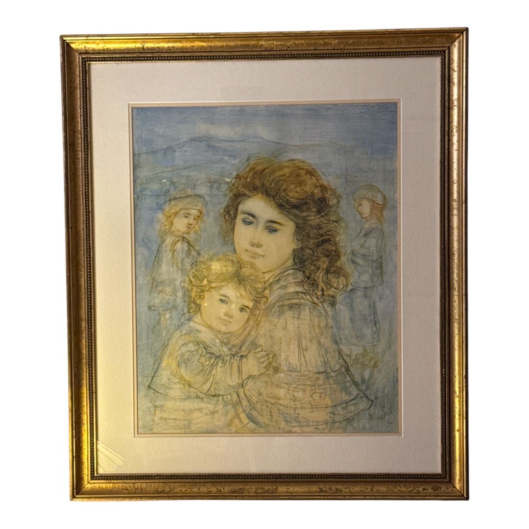 Edna Hibel Lithograph