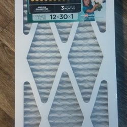 3M Filtrete 12x30x1 AC  home filters - brand new, shrinkwrapped