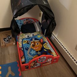 Toddler Paw Patrol Bed 