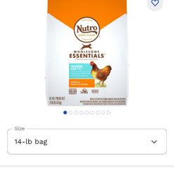 Nutro Wholesome Essencials Indoor Cat Food