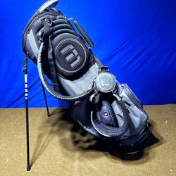 TravisMathew Stand Golf Bag - Gray/Black,