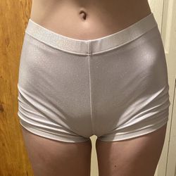 White Dance Shorts