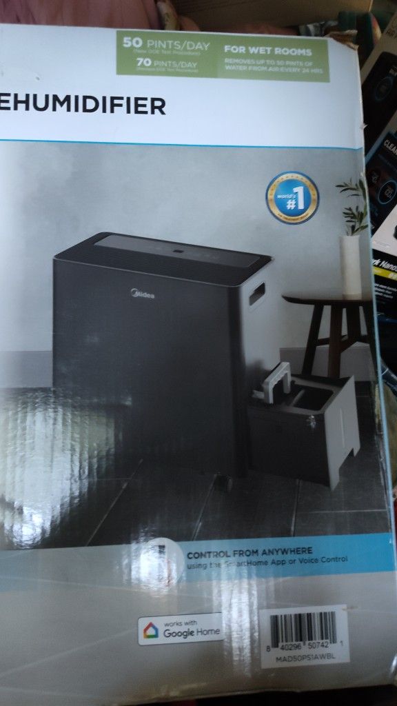 New Midea Smart Access Dehumidifier