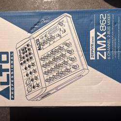 Alto Professional Zephyr ZMX862   6-channels 