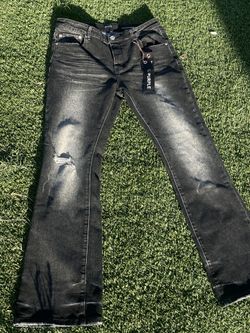 Purple Jeans Flared