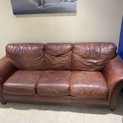 Genuine Leather Sofa