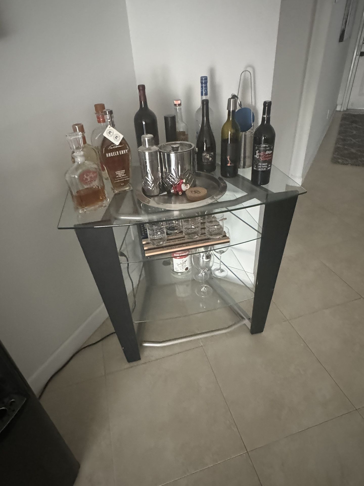 Glass Bar / Shelf 