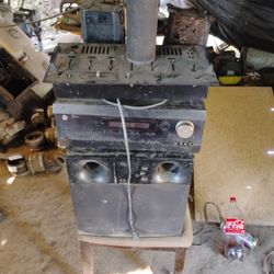 Receiver Integra  And Preamp Mixer Equalizer 