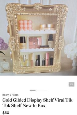 Gilded display shelf (Gold Viral)