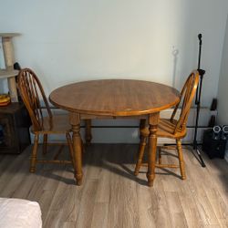 Vintage Table and Two Chairs