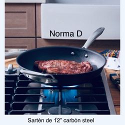 Sartén De 12” Carbón Steel Nuevo En Su Caja 🌺 Princess House 🌺