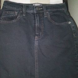 Universal Threads Is Brand Long Jean Skirt