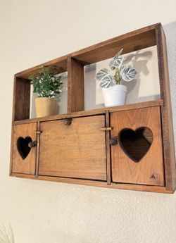 Vintage Heart Shelf