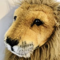 Melissa & Doug Giant Jumbo Lion Stuffed Animal Large Kids Toy Plush 76" 6 Feet!