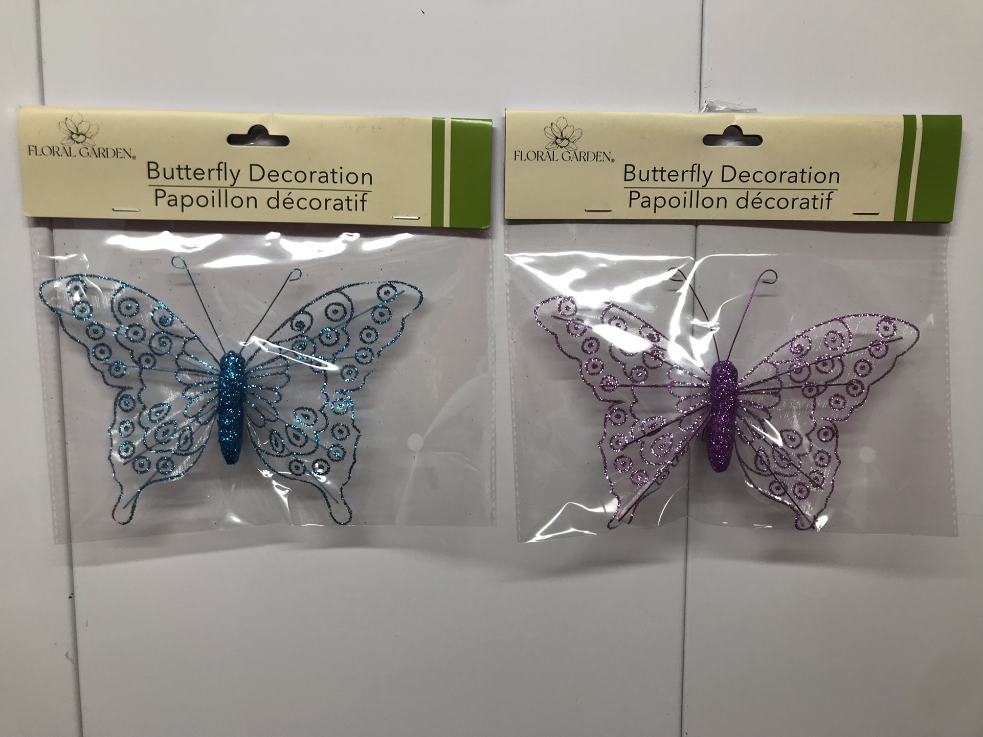 2x Butterfly Decorations!  Butterflies 