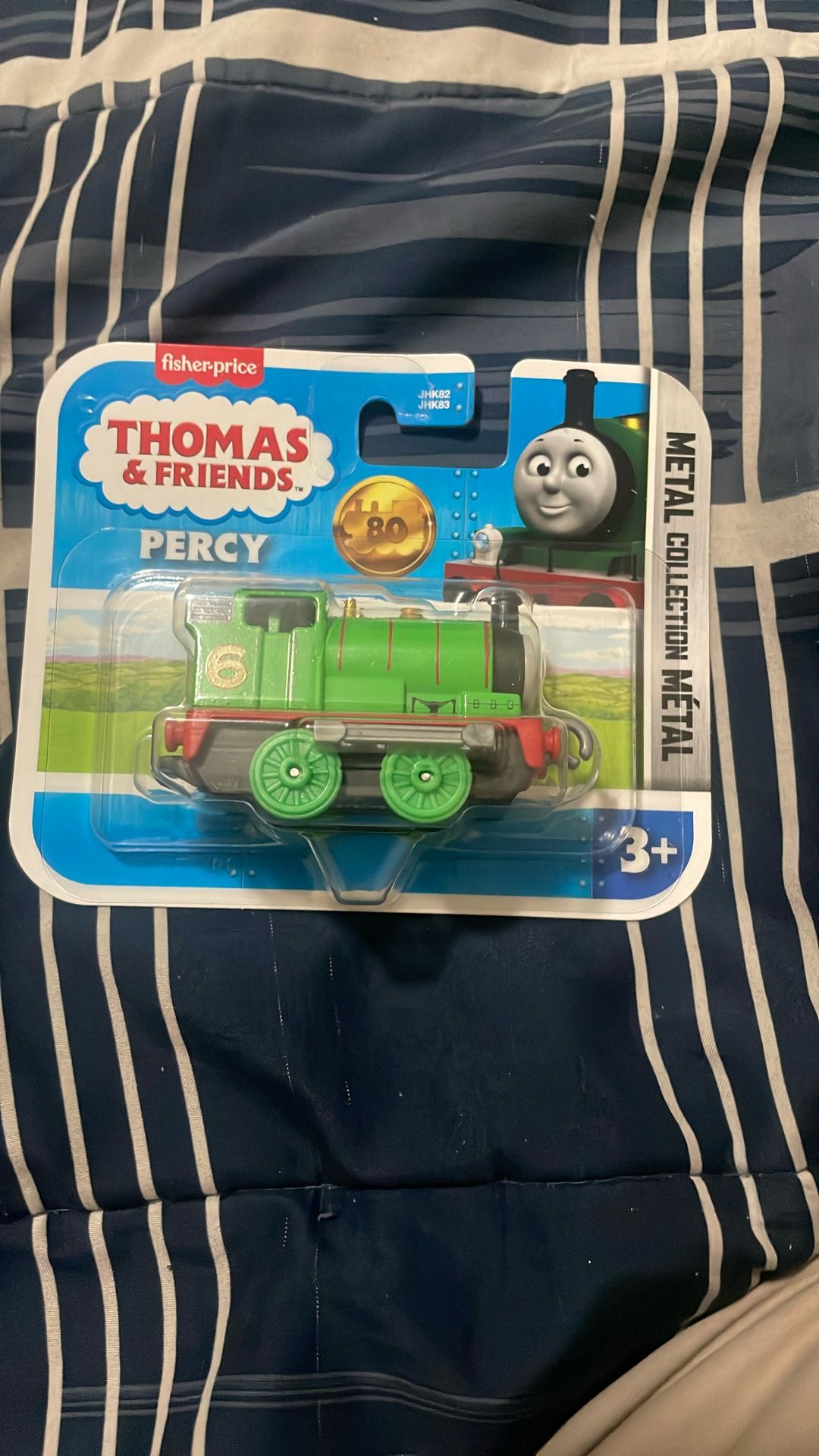Thomas And Friends 80th Anniversary Metal Collection Percy Fisher Price Mattel