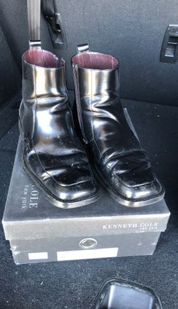 MEN’S KENNETH COLE ZIP UP BOOTS SIZE 11