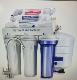 Water Filter.  iiSpri Osmosis System, pH+ Remineralization RO Water Filter System Under Sink, Superb Taste Dr