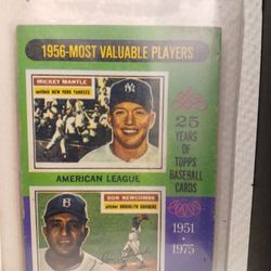 TOPPS BASEBALL CARDS