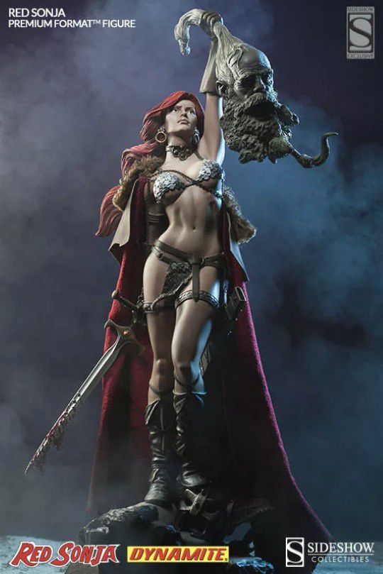 Red Sonja sideshow collectibles statue figure