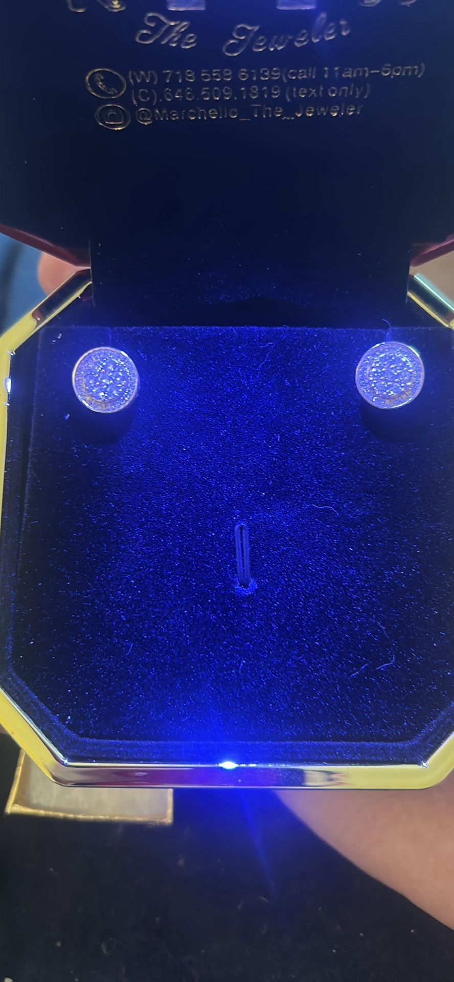 14k Diamond Earrings