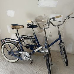 Vintage Folding Bikes