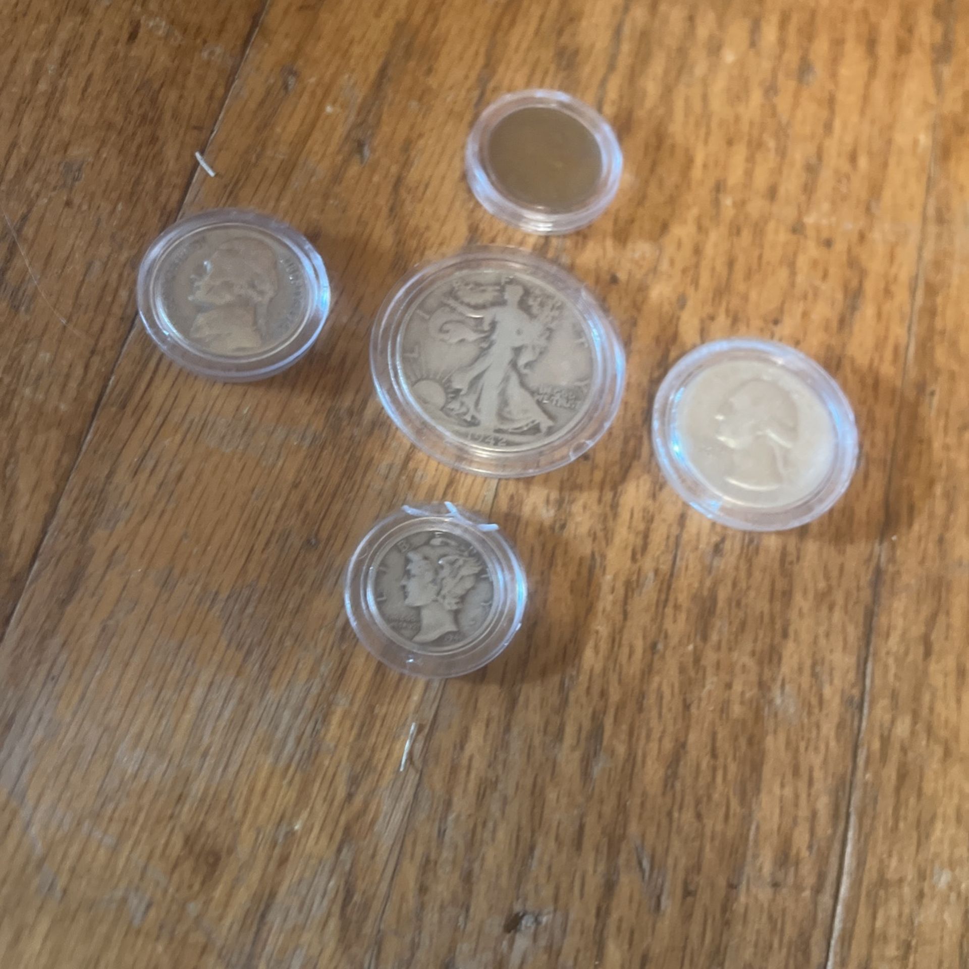 Coin Lot | 5 Coins for Sale | Rare Collectible Coins | Mint Error Coins