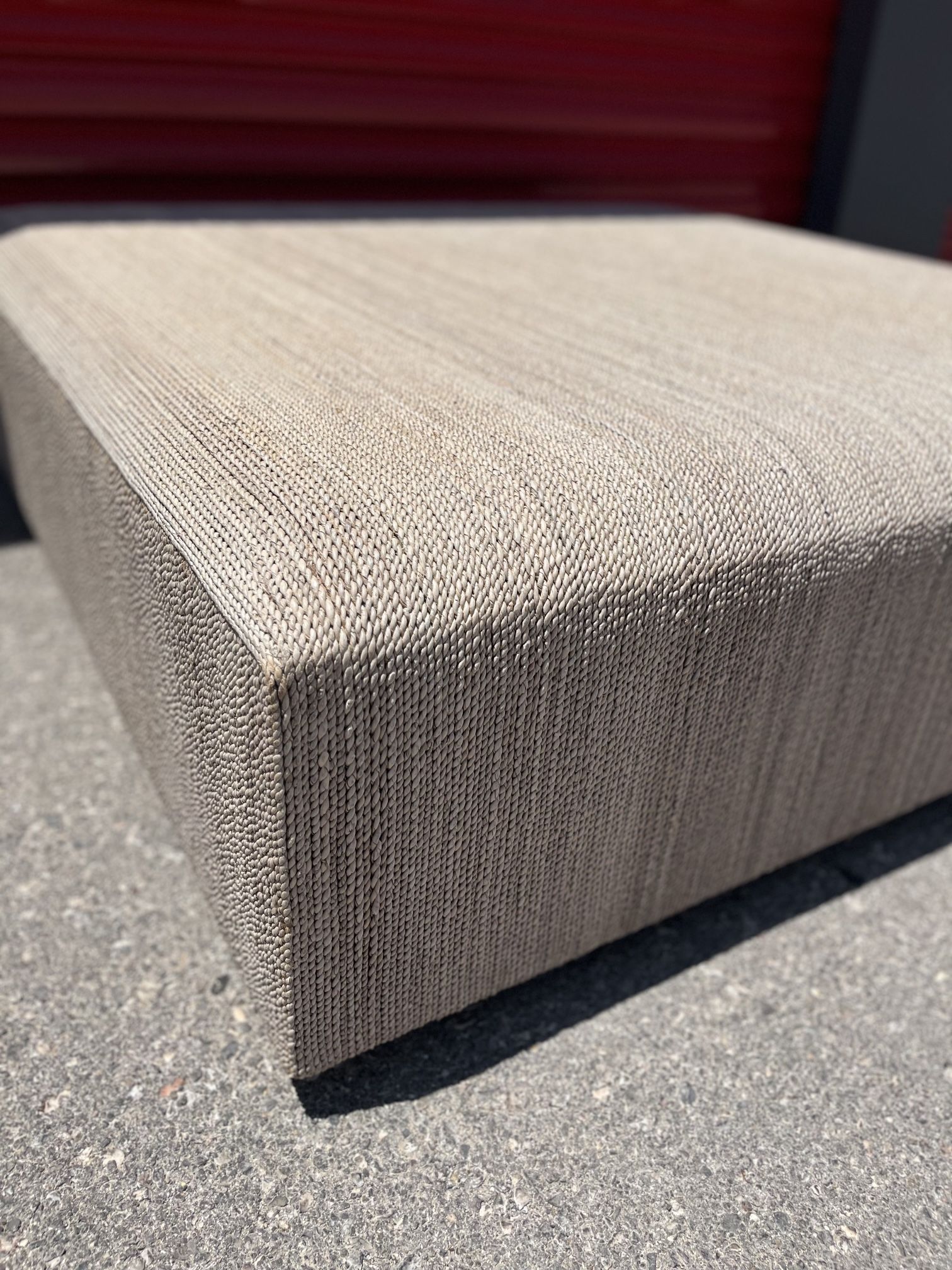 Outdoor Ottoman Or Outdoor Ottoman