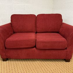 Red Loveseat 